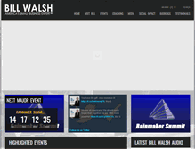 Tablet Screenshot of billwalsh360.com
